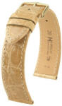 Hirsch Curea bej din piele Hirsch Genuine Croco M 01808190-1 (Piele de crocodil) Hirsch Selection 13 mm