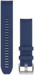 Garmin Curea Garmin MARQ, silicon, albastru, cataramă argintie