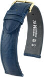 Hirsch Curea albastru închis din piele Hirsch Camelgrain L 01009080-1 (Piele de vițel) 16 mm
