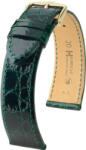 Hirsch Curea verde din piele Hirsch Genuine Croco M 01808140-1 (Piele de crocodil) Hirsch Selection 13 mm