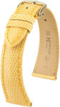 Hirsch Curea galbenă din piele Hirsch London L 04366073-1 (Piele de șopârlă) Hirsch selection 18 mm