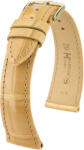 Hirsch Curea bej din piele Hirsch London L 04307090-1 (Piele de aligator) Hirsch selection 19 mm