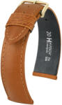 Hirsch Curea maro închis din piele Hirsch Camelgrain M 10200910OE-1 (Piele de vițel) Open End 17 mm