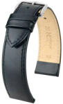 Hirsch Curea neagră din piele Hirsch Osiris M 03475150-2 (Piele de vițel) 20 mm