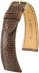 Hirsch Curea maro închis din piele Hirsch London L 04266010-1 (Piele de șopârlă) Hirsch Selection 21 mm