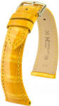 Hirsch Curea galbenă din piele Hirsch London M 04207173-1 (Piele de aligator) Hirsch Selection 16 mm