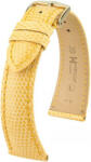 Hirsch Curea galbenă din piele Hirsch London L 04266073-1 (Piele de șopârlă) Hirsch Selection 19 mm