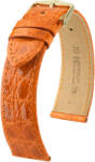 Hirsch Curea din piele portocaliu închis Hirsch Genuine Croco L 18920876 (Piele de crocodil) Hirsch selection 18 mm