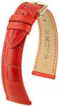 Hirsch Curea roșie din piele Hirsch London M 04207129-1 (Piele de aligator) Hirsch Selection 14 mm