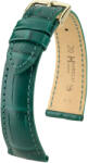 Hirsch Curea verde din piele Hirsch London L 04307049-1 (Piele de aligator) Hirsch selection 18 mm