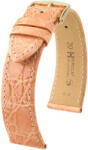 Hirsch Curea portocalie deschisă din piele Hirsch Genuine Croco L 01808022-1 (Piele de crocodil) Hirsch Selection 22 mm
