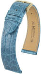 Hirsch Curea albastru deschis din piele Hirsch Genuine Croco M 01808183-1 (Piele de crocodil) Hirsch Selection 13 mm
