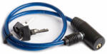  Kábelzár egyenes kulcsos kék 6 x 650 mm (ZX1202)