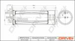 Dr! ve+ filtru combustibil Dr! ve+ DP1110.13. 0281 (DP1110.13.0281) - automobilus