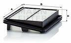 Mann-filter Filtru aer MANN-FILTER C 22 060 (C 22 060) - automobilus