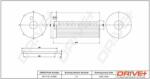 Dr! ve+ Filtru ulei Dr! ve+ DP1110.11. 0206 (DP1110.11.0206) - automobilus
