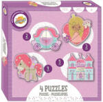 Toy Universe Hercegnő forma puzzle szett (ARJ0200064B)