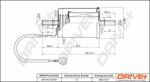 Dr! ve+ filtru combustibil Dr! ve+ DP1110.13. 0157 (DP1110.13.0157)