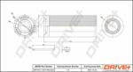 Dr! ve+ Filtru ulei Dr! ve+ DP1110.11. 0217 (DP1110.11.0217) - automobilus