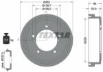 TEXTAR Tambur frana TEXTAR 94045700 (94045700) - automobilus