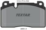 TEXTAR set placute frana, frana disc TEXTAR 2564302 (2564302)