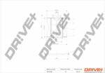 Dr! ve+ Filtru ulei Dr! ve+ DP1110.11. 0091 (DP1110.11.0091) - automobilus