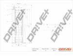 Dr! ve+ Filtru ulei Dr! ve+ DP1110.11. 0124 (DP1110.11.0124) - automobilus