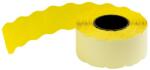 Rola pret 26×16 mm, 1000 buc, galben