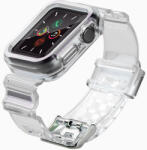 Hurtel Strap Light Set csereszíj Apple Watch 6 44mm / Watch 5 44mm / Watch 4 44mm / Watch SE 44mm fekete