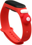 Hurtel Karácsonyi csereszíj Xiaomi Mi Band 4 / Mi Band 3 piros (kesztyű)
