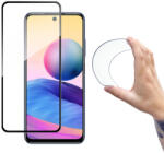 Wozinsky Teljes képernyős Flexi Nano üveg hybrid képernyővédő tok Xiaomi Redmi Note 10 5G fekete