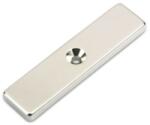 Magneo Smart Magnet neodim bloc 60 x 15 x 5 mm cu gaură cu șanfren