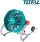 Total tools Вентилатор хибриден, със стойка, 20V / 230V, TOTAL Industrial TFALI2002 (UNI-04456)