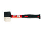 Tools world ЧУК ГУМЕН 450гр ЧЕРНА И БЯЛА ГУМА ДРЪЖКА ФИБРОСТЪКЛО (111719)