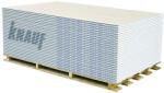 KNAUF ГИПСОКАРТОН gkb 12.5мм 2.5х1.2 КНАУФ БЯЛ