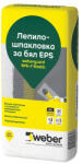 WEBER ЛЕПИЛНО-ШПАКЛОВЪЧНА СМЕС ВЕБЕР 510Р eps-f elastic 25кг (510p)
