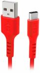 SBS - USB-C / USB Kábel (1.5m), piros