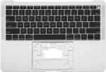 Apple MacBook Air 13" A1932 (2018 - 2019) - Felső Billentyűzet Keret + Billentyűzet US (Silver), Silver