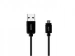SBS - Micro-USB / USB Kábel (3m), fekete