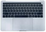 Apple MacBook Pro 13" A1706 (Late 2016 - Mid 2017) - Felső Billentyűzet Keret + Billentyűzet US + Mikrofon + Trackpad + Hangszórók, Silver