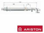 Ariston Pps/Alu vízszintes kivezetés 80/125 mm (3318090)