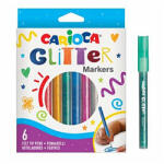 CARIOCA Glitteres filctoll 6 db-os szett - Carioca (42190C)