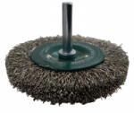 ABRABORO Száras körkefe, 75 mm/0, 3 mm*6 mm, INOX, kefevastagság: 15.0 mm (900599420116)