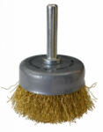 ABRABORO Száras fazékkefe, 50 mm/0, 2 mm*6 mm, hullámosított sárgaréz drót (900599428220)