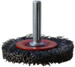 ABRABORO Száras körkefe, 60 mm/0, 3 mm*6 mm, acéldrót, kefevastagság: 12.0 mm (900595820560)