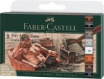 Faber Marker cerneala FABER-CASTELL Pitt Artist Pen Classic, 8 buc/set, FC167172