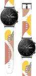 Hurtel Strap Moro Csereszíj Huawei Watch GT2 Pro csereszíj Camo fekete (8) tok