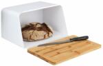 WENKO Cutie pentru paine cu tocator din lemn de bambus KUBO, WENKO (54099100)