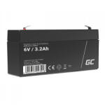 Green Cell AGM14 UPS battery Sealed Lead Acid (VRLA) 6 V 3.2 Ah (AGM14) - vexio