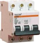 Tracon Electric Siguranţă automată, 3 poli, curba caracteristică B 40A, 6kA (B60-40-3)